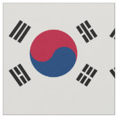 Zuid-Koreaanse vlag Stof (Close Up)