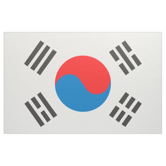 Zuid-Koreaanse vlag Stof (Yard (91,4 cm))