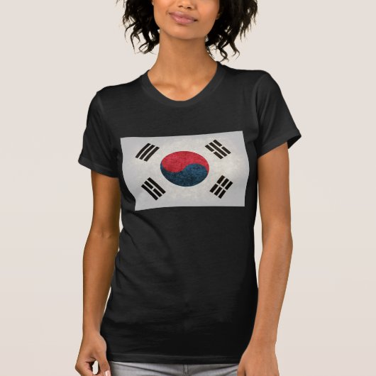 Zuid-Koreaanse vlag; T-shirt (Voorkant)