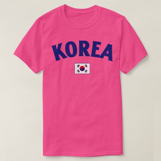 Zuid-Koreaanse vlag T-shirt (Design voorkant)