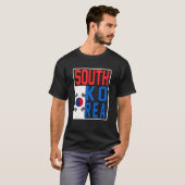 Zuid-Koreaanse vlag T-shirt (Voorkant volledig)