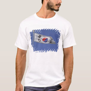 Zuid-Koreaanse vlag T-shirt
