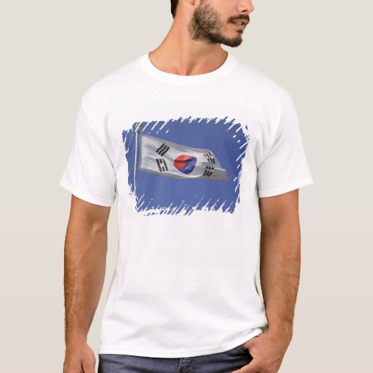 Zuid-Koreaanse vlag T-shirt (Voorkant)