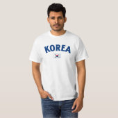 Zuid-Koreaanse vlag T-shirt (Voorkant volledig)