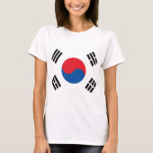 Zuid-Koreaanse vlag T-shirt (Voorkant)