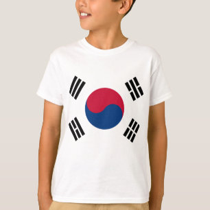 Zuid-Koreaanse vlag T-shirt