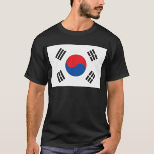 Zuid-Koreaanse vlag T-shirt