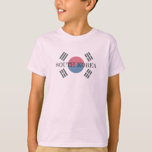 Zuid-Koreaanse vlag T-shirt