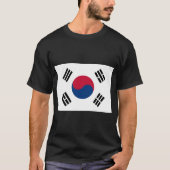Zuid-Koreaanse vlag T-shirt (Voorkant)