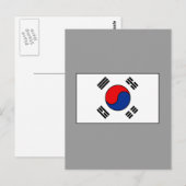Zuid-Koreaanse vlag T-shirts en cadeaus Briefkaart (Voorkant / Achterkant)