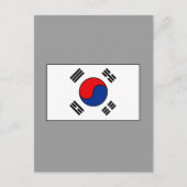 Zuid-Koreaanse vlag T-shirts en cadeaus Briefkaart (Voorkant)