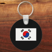 Zuid-Koreaanse vlag T-shirts en cadeaus Sleutelhanger (Voorkant)