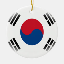 Zuid-Koreaanse vlag Taeguki Keramisch Ornament