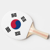 Zuid-Koreaanse vlag Tafeltennisbatje (Zijkant)