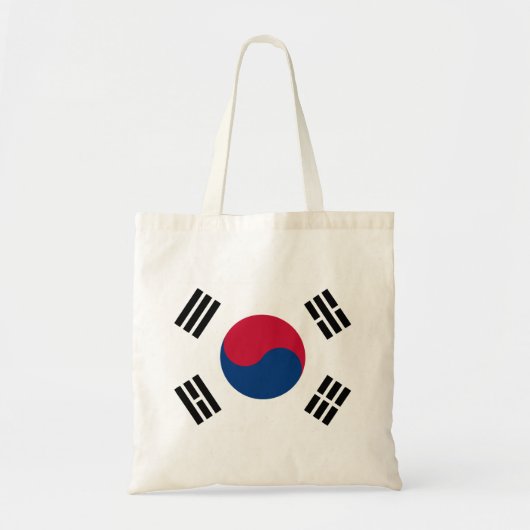 Zuid-Koreaanse vlag Tote Bag (Voorkant)