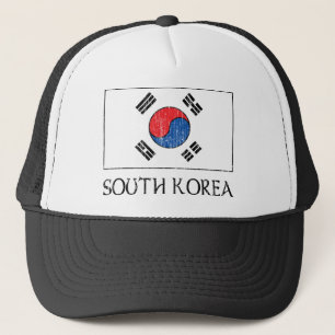 Zuid-Koreaanse vlag Trucker Pet