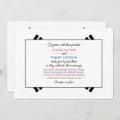 Zuid-Koreaanse vlag, vlag van Zuid-Korea bruiloft Kaart (Voorkant / Achterkant)