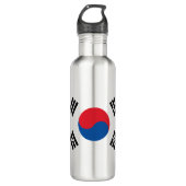 Zuid-Koreaanse vlag Waterfles (Voorkant)