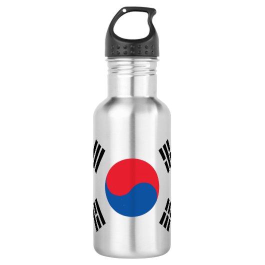 Zuid-Koreaanse vlag Waterfles (Voorkant)