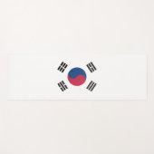 Zuid-Koreaanse vlag Yogamat (Voorkant (horizontaal))