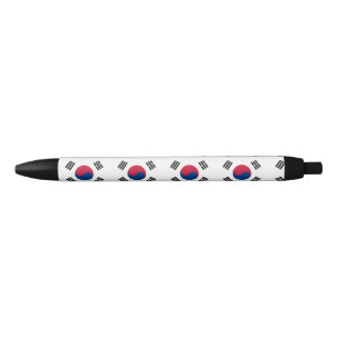 Zuid-Koreaanse vlag Zwarte Inkt Pen