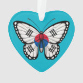 Zuid-Koreaanse vlinder Ornament (achterkant)