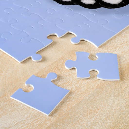 Zuid-Koreaanse vlindervlag op blauw Legpuzzel (Zijkant)