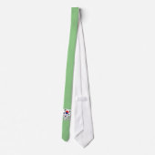 Zuid-Koreaanse Voetbal en Vlag Stropdas (Achterkant)