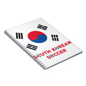 Zuid-Koreaanse Voetbal Notitieboek (Rechterzijde)