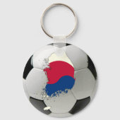 Zuid-Koreaanse voetbal Sleutelhanger (Voorkant)