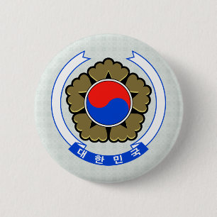 Zuid-Koreaanse wapenstilstand Ronde Button 5,7 Cm