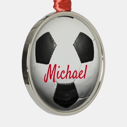 Zuid-Latijns-Amerikaans Football uit Marokko Metalen Ornament (Rechts)