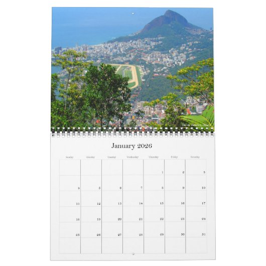 Zuid-Midden-Amerika steden 2025 Kalender (Jan 2026)