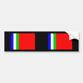 Zuid-Molukken, Indonesië Bumpersticker (Voorkant)