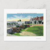 Zuid-Muur, zuidwestelijke Basis, Zuid-Barracks Briefkaart (Voorkant)