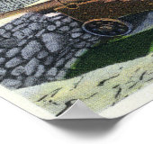 Zuid-Muur, zuidwestelijke Basis, Zuid-Barracks Poster (Hoek)