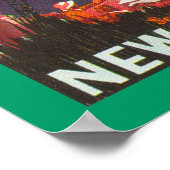 Zuid-Nieuw-Zeeland (grens) Poster (Hoek)