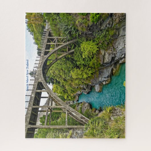 Zuid-Nieuw-Zeeland Legpuzzel (Verticaal)