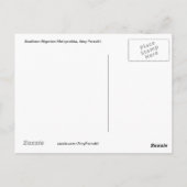 Zuid-Nigeriaans Matryoshka-Briefkaart Briefkaart (Achterkant)