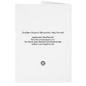 Zuid-Nigeriaanse Matryoshka Kaart (Achterkant)