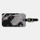 Zuid-Oost-Azië: bagagelabel (Voorkant horizontaal)