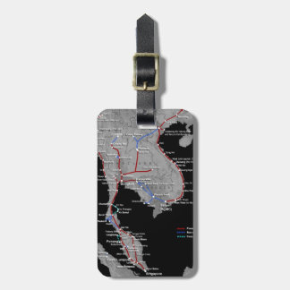 Zuid-Oost-Azië: bagagelabel