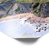 Zuid-oostelijke vuurtoren, Block Island RI Foto af Afdruk (Hoek)