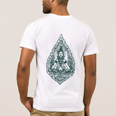 ZUID-OOSTEN-ASIAANSE ZITTING BUDDHA T-SHIRT (Achterkant)