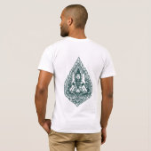ZUID-OOSTEN-ASIAANSE ZITTING BUDDHA T-SHIRT (Achterkant volledig)