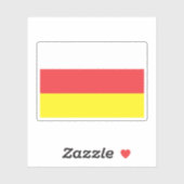 Zuid-Ossetië - Albanië Sticker (Vel)