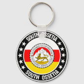 Zuid-Ossetië Sleutelhanger (Voorkant)