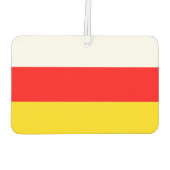 Zuid-Ossetië vlag Luchtverfrisser (Achterkant)