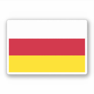 Zuid-Ossetië vlag Sticker