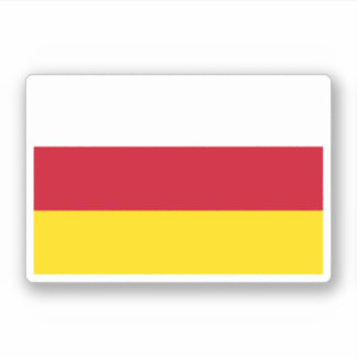 Zuid-Ossetië vlag Sticker